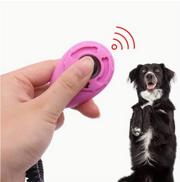 Hondentraining Clicker: Effectieve Gedrags Correctie voor Huisdieren (Roze)