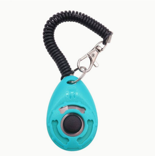 Hondentraining Clicker: Effectieve Gedrags Correctie voor Huisdieren (Blauw)