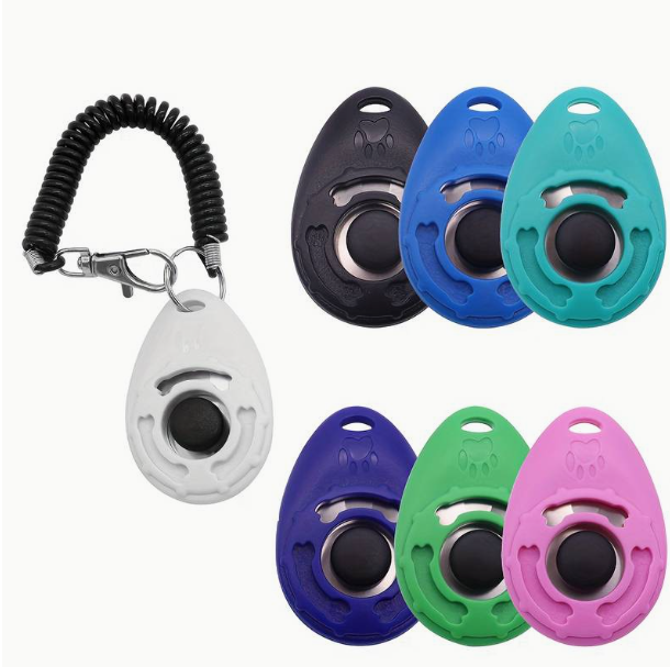 Hondentraining Clicker: Effectieve Gedrags Correctie voor Huisdieren (Blauw) 