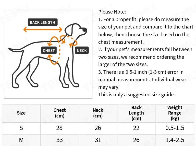 Doorzichtige Regenjas Poncho met Kap voor Kleine Honden &amp; Katten